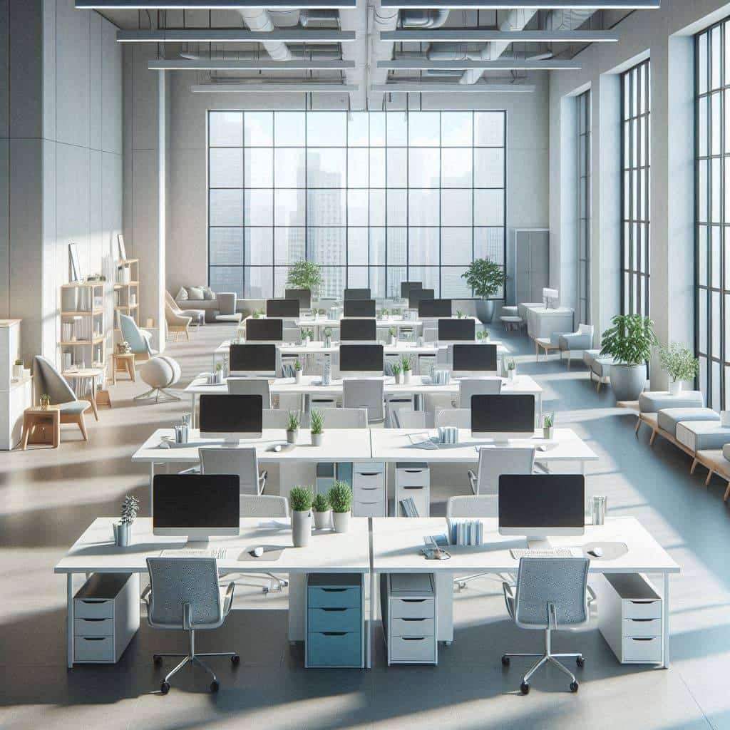空间分区重新划分场景下项目管理组写字楼办公的办公区环保材料该如何复盘